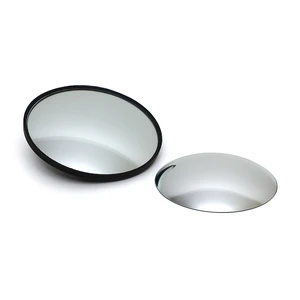 Custom Large Convex Frameless Side View Mirror New Condition Glass Material