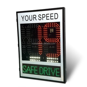 Safety Warning Product Hot Sale Europe Market Speed radar Limit Road Sign