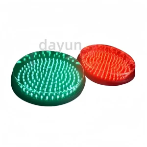 High Brightness 200mm Round LED Traffic Light Board Red Yellow Green Colors-Long Lifespan Street Lights