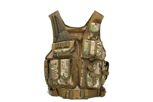 Custom Lightweight Outdoor Multi-Functional Tactical Vest Waterproof Protective Suit With Lining Fashion-Concious Convenience