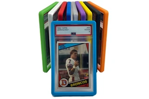 Premium Silicone Graded Card Slab Protectors Shockproof Guard Cases For PSA, BGS, CGC Trading Cards With Color Options