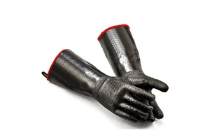 Extreme Heat Resistant Fireproof Oil Resistant Cooking Barbecue Smoking BBQ Pit Neoprene Oven Gloves