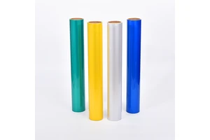 Acrylic Reflective Sheeting Materials Color Reflective Stamped Film Sticker High Visibility Reflective Material