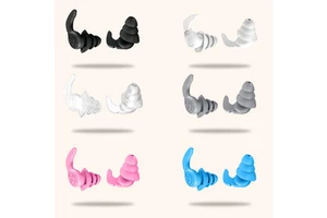 Female Specific Silicone Ear Plugs Multi-Purpose Reusable Noise Reduction Earplugs With Sound Insulation