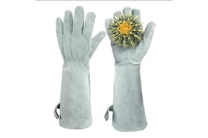 Cow Split Leather Welding Glove Heavy Duty Workplace Welder Hand Safety Gloves Fireproof Cotton Warm Gloves