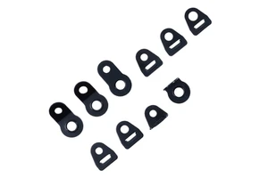 Factory Wholesale Seat Belt Metal Car Safety Belts Accessories Kit 3-Point Anchor Plate Seat Belt Anchorage