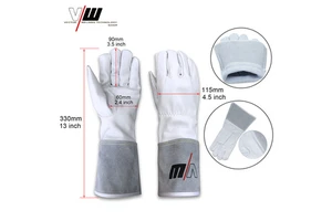 VECTOR Gloves Welding Gloves Welder Gloves Insulated Anti-scalding for Barbecue Fireplace for TIG MIG MAG Welding STAHL WERK
