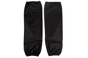 Flame-Resistant Split Leather Welding Sleeves Safety Arm sleeves Black Heat & Spark Protection Arm Guards for Welders