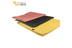High Temperature Resistant Fireproof Fiberglass Welding Blanket