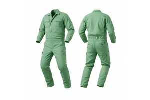 Waterproof Windproof Flame-Retardant Breathable Unisex Reflective Safety Long Sleeve Two Piece Work Coverall Uniform