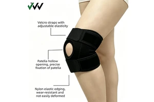 Hot Sale High Quality Custom Knee Pads China Factory Breathable Compression Sleeves for Basketball Football Protective Gear