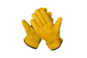 Wholesale Working Gloves Leather Safety Gloves Cow Split Leather Welding Sheepskin Gloves For Industrial