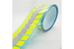 Treflector Clothing Safety Warning Reflective Strip Heat Transfer Reflective Film Tape
