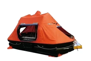 Self-Righting Function 10-Person Capacity UFE Inflatable Life Raft Throw-Overboard Type Marine Supply Life