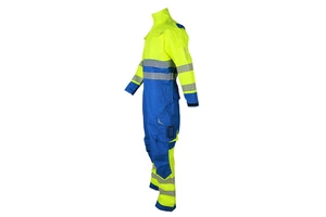 Cross-border Flame-retardant Industrial Work Shirt Fireproof Reflective Belt Breathable Moisture Wicking Safety Clothing