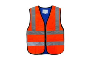 Safety High Visibility Waterproof Windproof Polyester Workwear Protective Vest with Customized Color and Unisex Design