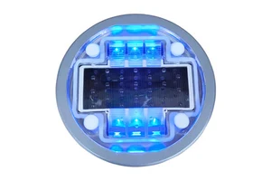 Factory Price Road Side Marker Flashing Lights Aluminum Round Embedded Solar Led Cat Eye Reflective Road Stud