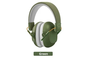 Portable Folding Children Adults Sound Insulation Hearing protection PPE Plastic Earmuffs Noise Reduction