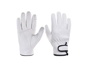 HBG 1603 Home Welding Gloves Five Finger Work Gloves Wear-resistant Cowhide Labor protection Gloves