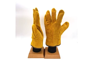 Winter Welding Gloves Cow Leather Soldering Gloves 11 and 14 Inch Welder TIG Work Gloves