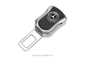 Universal Metal Car Seat Belt Buckle Clip Extender Front/Rear Seat 3-Point Safety Car Interior Accessories