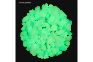 Wholesale High Quality Natural Glow-in-the-Dark Pebbles Luminous Stone For Garden And Park Decor
