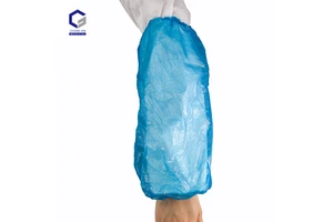 Wholesale Disposable Multifunction Protection Plastic Arm Sleeve Cover Blue Pe Oversleeve