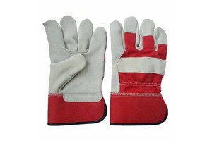 Wholesale Heat Resistant Welding Gloves - Split Leather Long Cuff Protection Fast Shipping