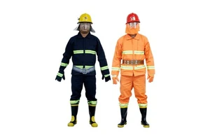 Protection Fire Proof Waterproof Radiation Proof Level D Piece Outdoor Labor Protection Overalls Safety Clothing Serged Seams