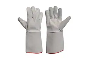 Premium Industrial Welding Gloves Heat Resistant Safety Gloves for Foundry Furnace and Welding Operations