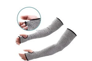 Factory Cut Resistance EN 388 Standard Anti Cutting Work Long HPPE Protective Safety Cut Proof Arm Sleeve