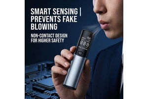 Portable Breath Alcohol Tester With Built-in Battery For Personal Test, Wholesale From China Manufacturer