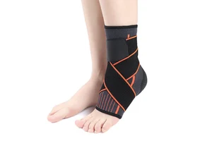 Adjustable Compression Ankle Brace Sleeves Protective Bandage Support