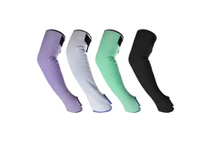 Cut Resistant Sleeves A9 Level Arm Protection with Thumb Opening and Adjustable Cuff Closure