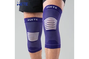 Factory Customized Spandex Soft Lightweight Thin Sports Performance Knee Protection Compression Sleeve MoistureWicking