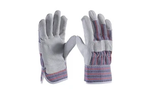 Anti Slip Heat Resistant Custom Winter Warm Leather Industrial Work Safety Welding Hand Gloves for Work
