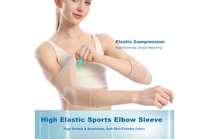 Custom Logo Ultra Thin High Elastic Breathable Warm Sports Sleeves Unisex Elbow Wrist Arm Joint Protective Guards