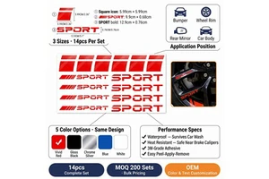 Custom Reflective Plastic Labels with Digital Printing