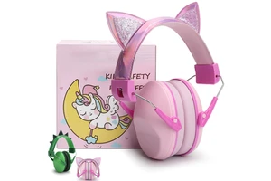 Age 4-18 Year Old Autism Kids Kids Sound Blocking Noise Reduction Earmuffs Cute Hearing Protection Safety for Comfort Wearing