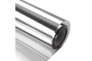 Wholesale Soft Bright Silver Metallized PET Film Solar Reflect Protection Mirror Building Tinted Solar Reflect Film
