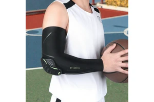 Customization Four-season Outdoor Sports Arm Guard Sleeve Honeycomb Anti-Collision Pressurized Breathable Elbow Pads Basketball