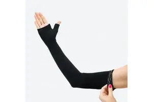 Unisex Cotton Compression Arm Sleeves UV Protection 100% Polyester Flexible Breathable 20-30mmhg Advanced Protection Cycling