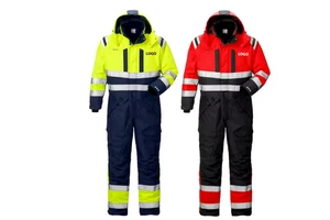 OEM Heavy Duty Waterproof Industrial Hi Vis Safety Workwear Work Wear Uniform Fire Retardant Overall FRC FR Fireproof Coverall