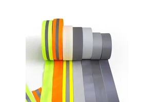 Safety Warning Waterproof Reflector Tape Reflective Material Fabric Tape for Clothing Stock Reflective Tape