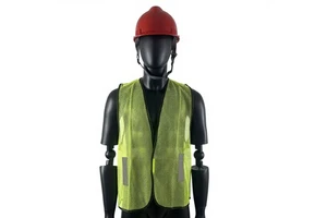 High Visibility Polyester Safety Reflective Traffic Work Sanitation Jacket/Reflective Safety Vest Clothing With Custom Logo