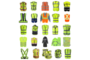 Free Sample Chalecos De Seguridad Wholesale Safety Hi Vis Tactical Safty Workwear T-shirts Coverall Shirts Vest Safety With Logo