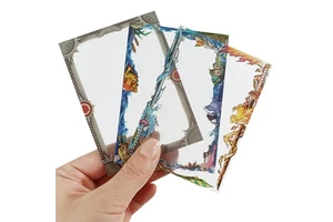 Custom Borders Clear Plastic Card Sleeves YGO Art Card Sleeves TCG Game Card Printing Protector Sleeves
