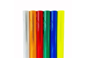 LU High Quality Hoenycomb Prismatic Micro Reflective Sheeting Film Diamond Grade Reflective Vinyl Roll for Road Traffic Sign