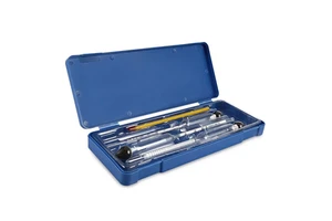 Hydrometer Alcohol Meter Vinometer Tester With One Thermometer Gadget Set 0 to 100% Alcohol Concentration Meter 4PCS
