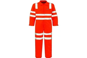 Cheap Reflective Fire Safety Clothing Red Safety Coverall